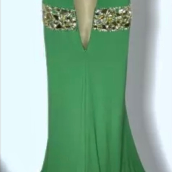 Claudine For Alyce Paris Women’s Jersey Dress Slit - Picture 5 of 12